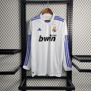 Retro Long Sleeve 10-11 Real Madrid Home Size S-XXL10